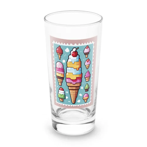 ソフトクリーム🍦@姪ﾁｬﾝ Long Sized Water Glass