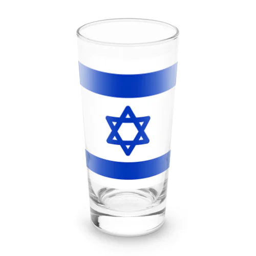 イスラエルの国旗 Long Sized Water Glass