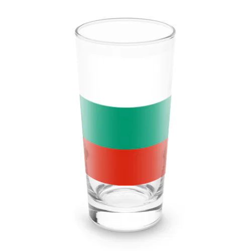 ブルガリアの国旗 Long Sized Water Glass