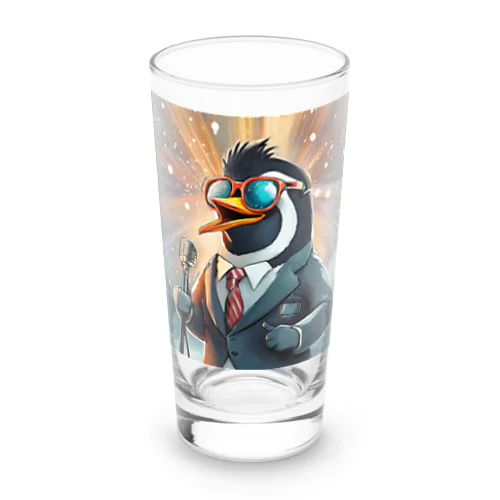 ロックスターなペンギン Long Sized Water Glass