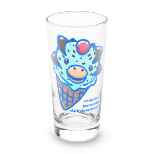 恐竜アイスクリーム〜ザクザクアンキロサウルス〜 Long Sized Water Glass