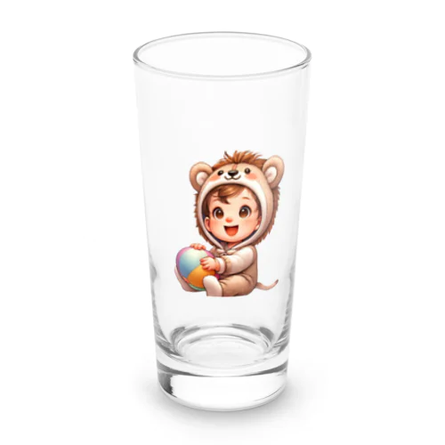 かわいい着ぐるみ赤ちゃん Long Sized Water Glass