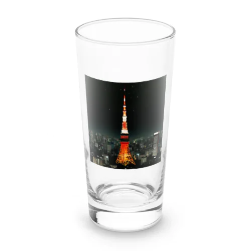 夜景～大都会・東京の夜～ Long Sized Water Glass