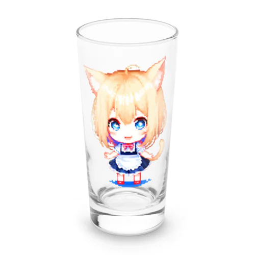 8-BITnekomimiMaid Long Sized Water Glass