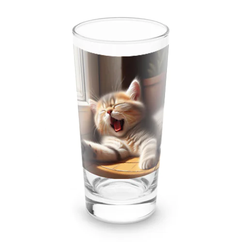 お昼寝にゃんこNo.6 Long Sized Water Glass