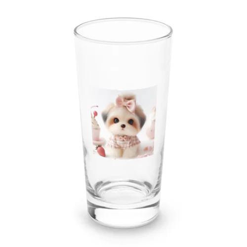 かわいい子犬 Long Sized Water Glass