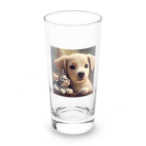 ねぇねぇ💬🐾  Long Sized Water Glass