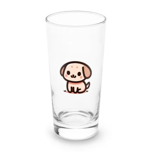 かわいい子犬 Long Sized Water Glass