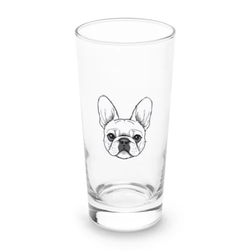 ミニマリストフレンチブルドッグ Long Sized Water Glass