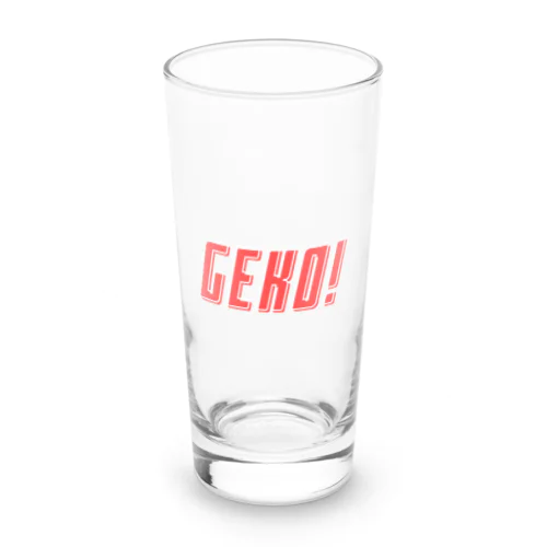 下戸同盟「GEKO！」サーモンピンク Long Sized Water Glass