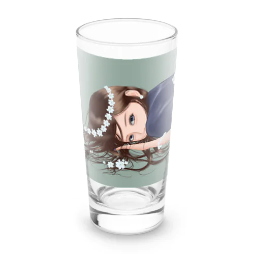 花かんむり Long Sized Water Glass