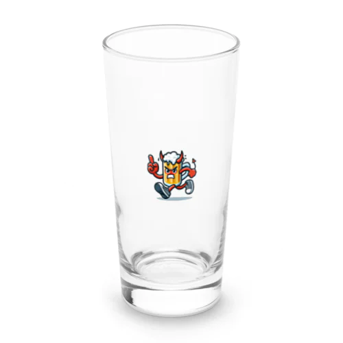 ランニングビールくん Long Sized Water Glass