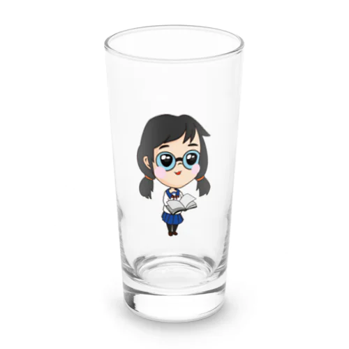 ふみ子ちゃん（妄想世界の住人） Long Sized Water Glass