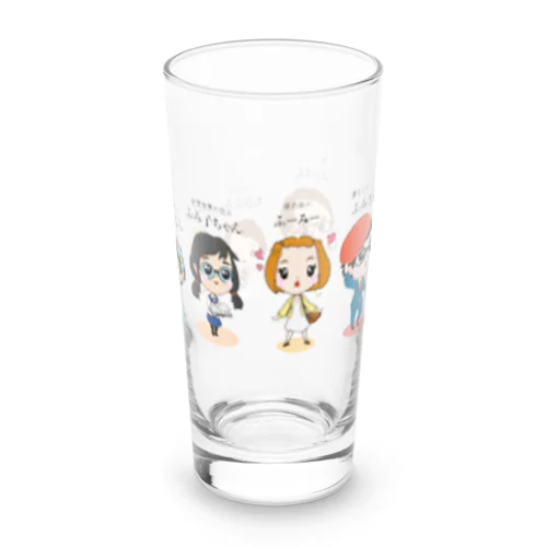 ふみ魂♾️【ふみたまエイト】 Long Sized Water Glass