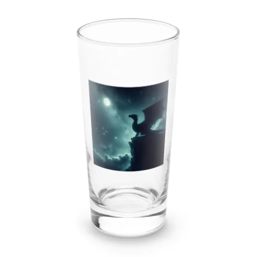 月と竜 Long Sized Water Glass