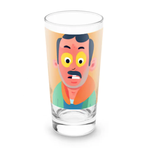 努力家な男 Long Sized Water Glass