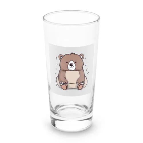 クッション抱っこくまくん Long Sized Water Glass