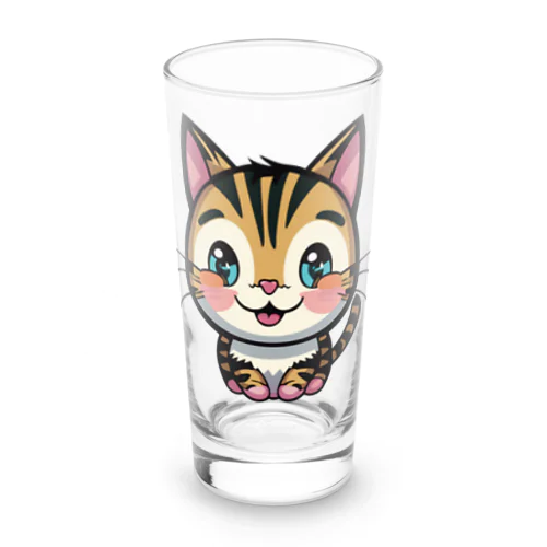 トラ子猫 Long Sized Water Glass