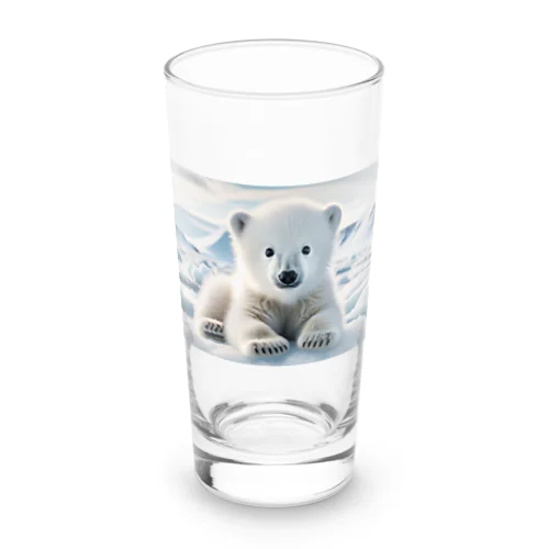 かわいいシロクマのキャラクターグッズです Long Sized Water Glass