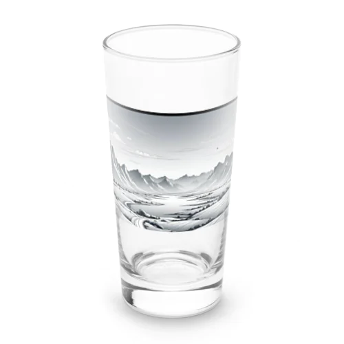 モノクロの雪景色 Long Sized Water Glass