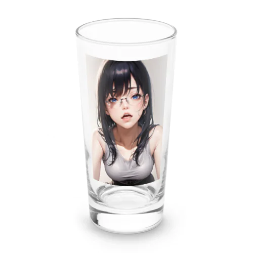 黒髪美少女　美鈴ちゃん２ Long Sized Water Glass