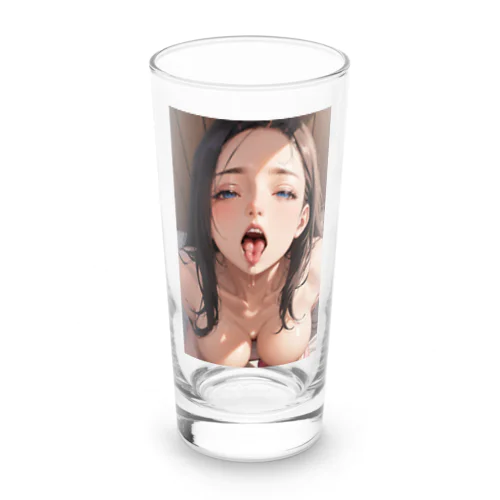 黒髪美少女　美鈴ちゃん４ Long Sized Water Glass