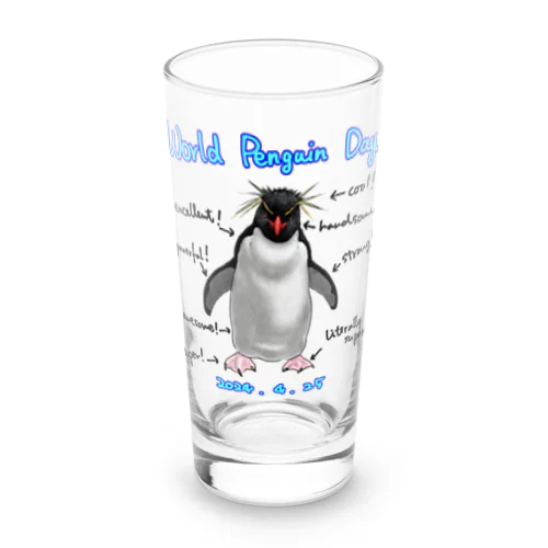 World Penguin Day Long Sized Water Glass