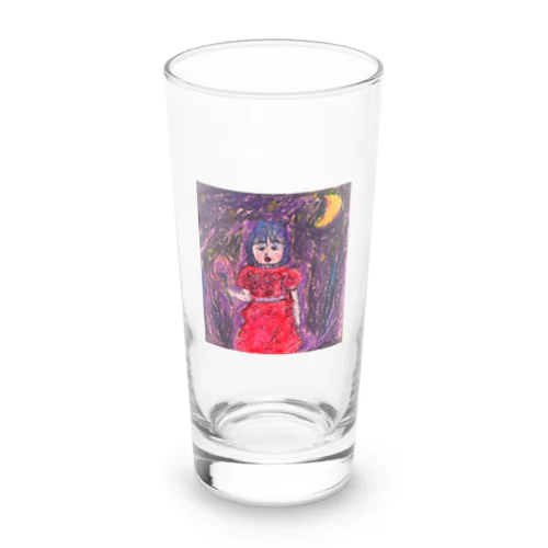 赤いドレスの少女 Long Sized Water Glass