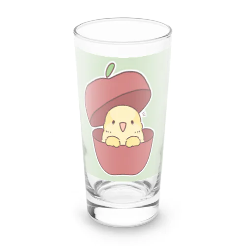 りんごの中からこんにちは！（雑貨） Long Sized Water Glass