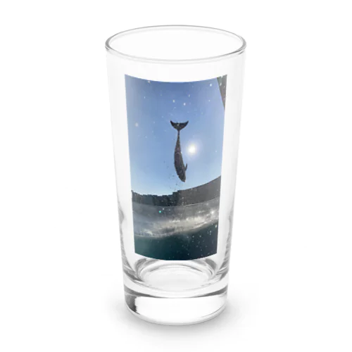 イルカのジャンプ Long Sized Water Glass