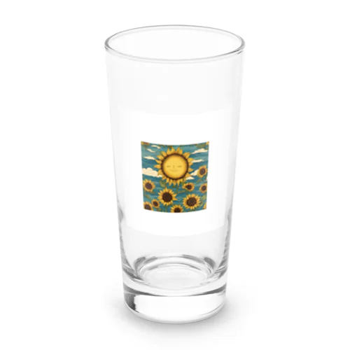 太陽さん Long Sized Water Glass