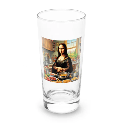 料理するモナ・リザ Long Sized Water Glass