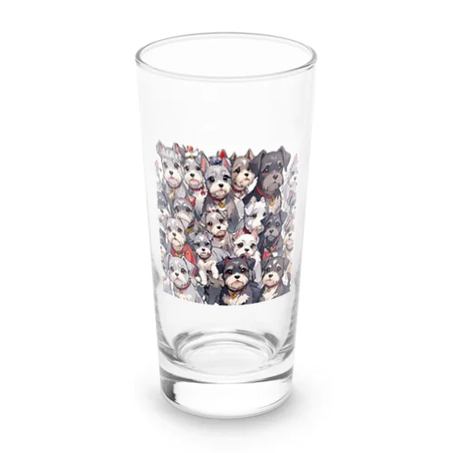 ミニチュアシュナウザー Long Sized Water Glass