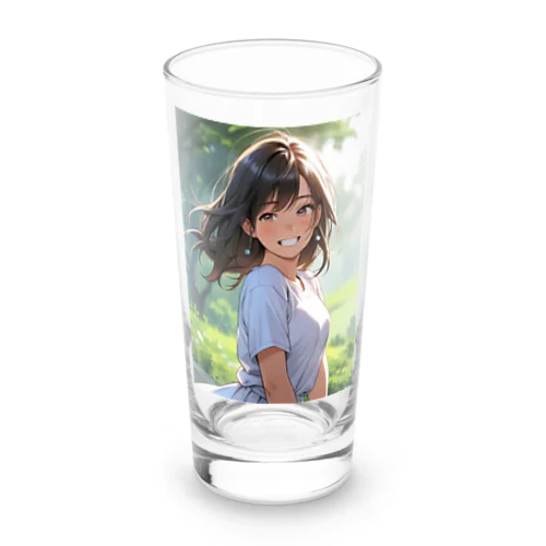 朝に見たい笑顔 Long Sized Water Glass