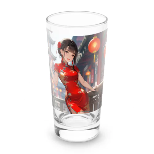 チャイナ服少女 Long Sized Water Glass