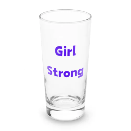 Girl Strong-強い女性を表す言葉 Long Sized Water Glass