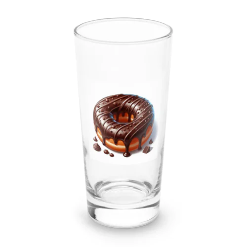 贅沢なチョコレートドーナツ Long Sized Water Glass