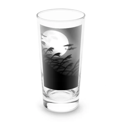 無彩色の満月 Long Sized Water Glass