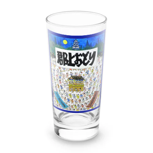 R6郡上おどりポスターデザイン Long Sized Water Glass