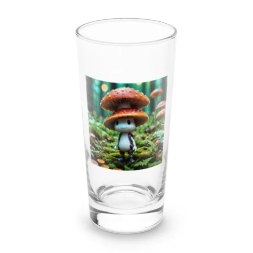 キュートなキノコ Long Sized Water Glass