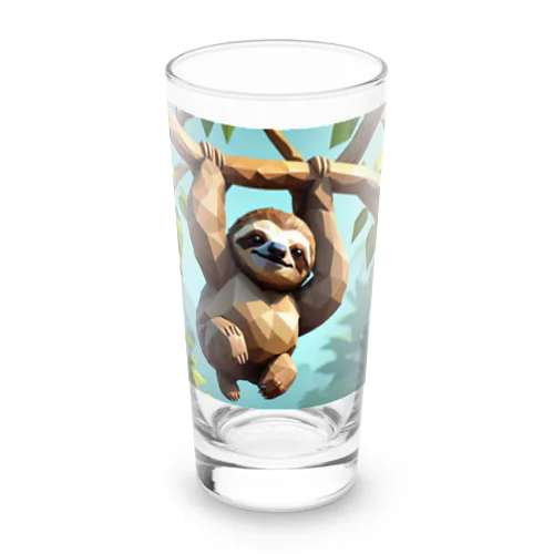 ローポリ風ナマケモノ Long Sized Water Glass