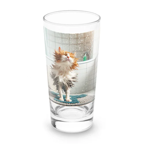 スプラッシュにゃんこ Long Sized Water Glass