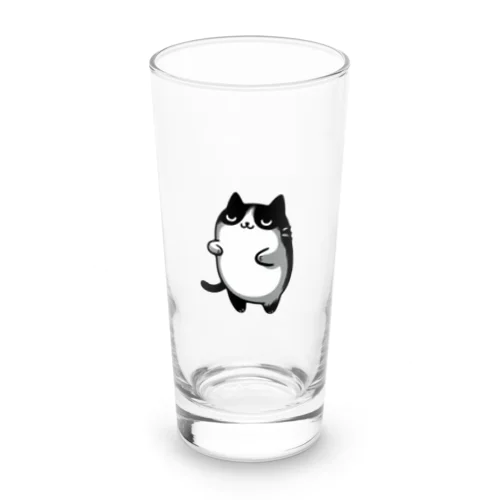 お腹のでてる猫11 Long Sized Water Glass