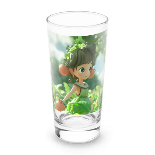 レタス姫の友達、トマトのタムちゃん Long Sized Water Glass