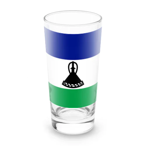 レソトの国旗 Long Sized Water Glass