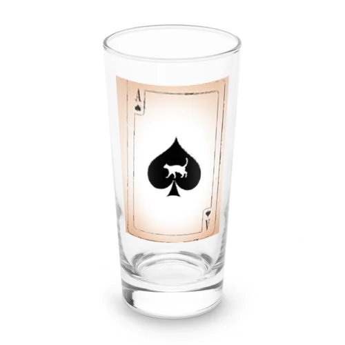 ACE OF SPADES Long Sized Water Glass