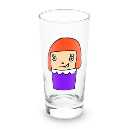 四角いちゃん Long Sized Water Glass