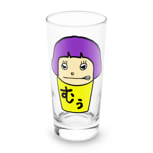 四角いちゃん(怒) Long Sized Water Glass