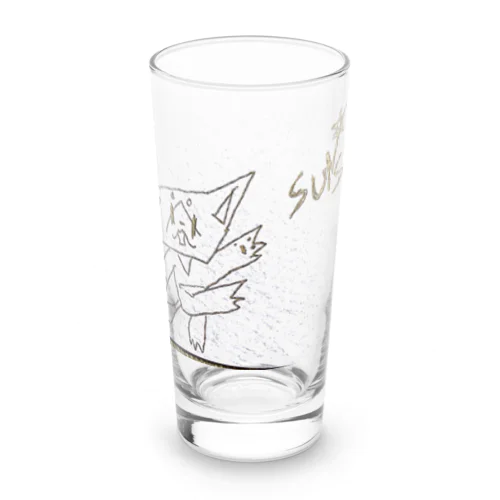 スンスンが描いたスンスンの絵 Long Sized Water Glass