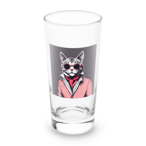 ダンディーねこさん Long Sized Water Glass